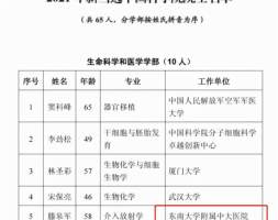 重磅关注！东南大学1天之内新增3位院士！