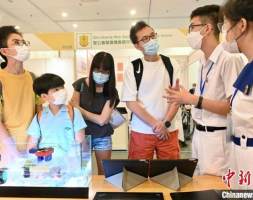 香港第55届联校科学展览 中学生发挥创科才能