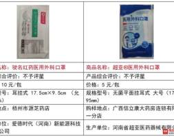 印花口罩挑花眼？不符合标准的别买