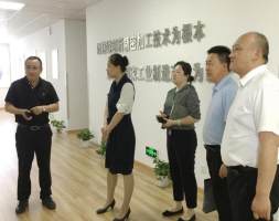 天津市科技局区域创新处、东丽区科技局领导莅临中唯精工调研指导