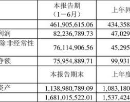 三祥新材：2022年上半年净利润8223.68万元 同比增长74.86%