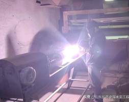 螺旋轴等离子喷涂陶瓷涂层