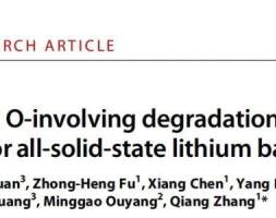 纳米尺度调控阴离子稳定性界面离子传输特性富锂锰基全固态锂电池