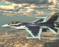 美军公布F—16C新涂装方案：和苏57一模一样！