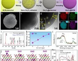 多电子稀土氧化物功能涂层提升高压锂层状氧化物正极稳定性